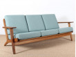 Scandinavian sofa, GE-290 by Hans J. Wegner for Getama, 3 -seater