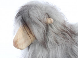 Mouton scandinave à bascule blanc