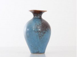 Petit vase scandinave marron et bleu AUH 