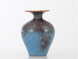 Petit vase scandinave marron et bleu AUH 