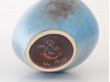 Petit vase scandinave marron et bleu AUH 