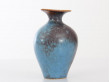 Petit vase scandinave marron et bleu AUH 