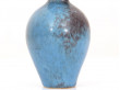 Petit vase scandinave marron et bleu AUH 