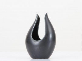 Petit scandinave vase noir