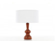 Small danish mid modern design lamp in teck