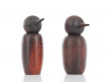 Mid-Century Modern scandinavian birds in Rio rosewood by Kristian Vedel