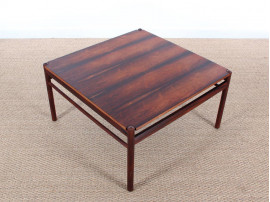 Table basse scandinave  en palissandre de rio 