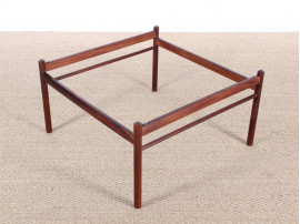 Mid-Century Modern scandinavian coffee table in Rio rosewood by Ole Wanscher