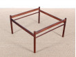 Mid-Century Modern scandinavian coffee table in Rio rosewood by Ole Wanscher