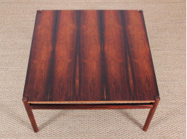 Mid-Century Modern scandinavian coffee table in Rio rosewood by Ole Wanscher
