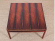 Table basse scandinave  en palissandre de rio 