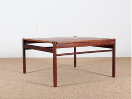 Mid-Century Modern scandinavian coffee table in Rio rosewood by Ole Wanscher