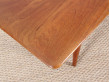 table basse scandinave en teck  massif model fd 516 