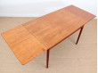 Mid modern danish standing desk in teak Hans Wegner style