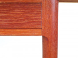 Mid modern danish standing desk in teak Hans Wegner style