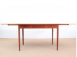 Mid modern danish standing desk in teak Hans Wegner style