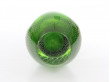 green glass vase 