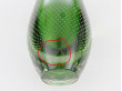 green glass vase 