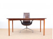 Mid-Century Modern scandinavian dining table in Rio rosewood