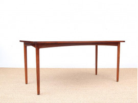 Mid-Century Modern scandinavian dining table in Rio rosewood