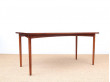 Mid-Century Modern scandinavian dining table in Rio rosewood