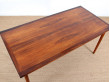 Mid-Century Modern scandinavian dining table in Rio rosewood