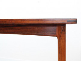 Mid-Century Modern scandinavian dining table in Rio rosewood