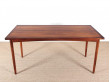 Mid-Century Modern scandinavian dining table in Rio rosewood