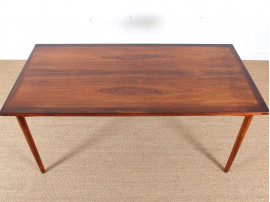 Mid-Century Modern scandinavian dining table in Rio rosewood