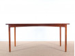 Mid-Century Modern scandinavian dining table in Rio rosewood