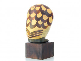 Mid-Century Modern ceramic bird by Lisa Larson