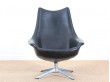 Mid-Century Modern scandinavian lounge chair by Henry Walter Klein