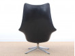 Mid-Century Modern scandinavian lounge chair by Henry Walter Klein