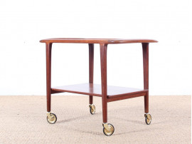 Rosewood trolley / coffee table designed by Niels O. Møller