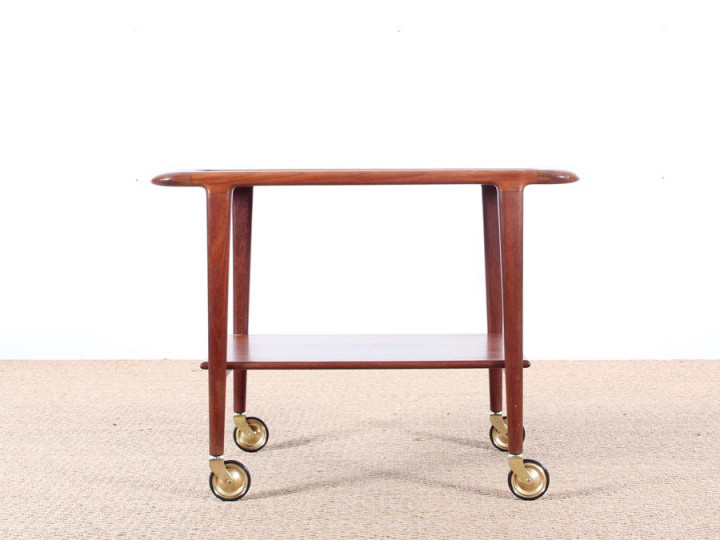 Rosewood trolley / coffee table designed by Niels O. Møller