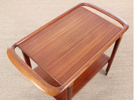 Rosewood trolley / coffee table designed by Niels O. Møller