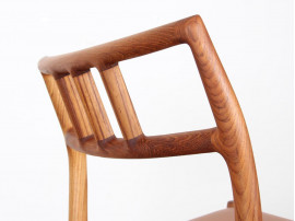 Set of 4 scandinavian teak chairs. Model 78. 