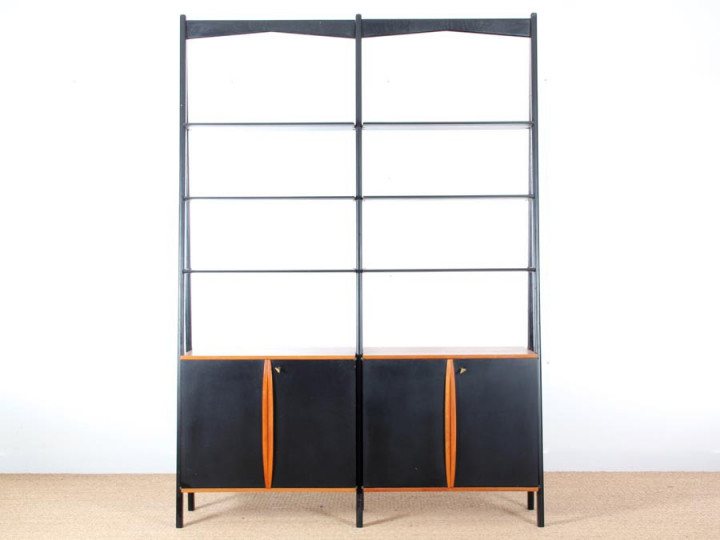 Mid-Century Modern scandinavian shelving Bookcase system