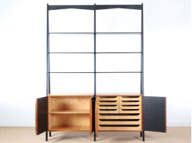 Mid-Century Modern scandinavian shelving Bookcase system