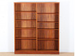 Mid-Century Modern scandinavian Bookcase in teak by Borge Mogensen