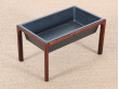 Mid-Century Modern scandinavian planter in Rio rosewood by Kai Krsitiansen