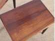 Mid-Century Modern nesting tables in Rio rosewood