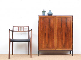 Mid-Century Modern scandinavian side board in Rio rosewood