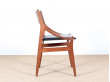 Mid-Century Modern scandinavian set of 4 chairs in teak by Vestervig Eriksen