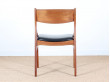 Mid-Century Modern scandinavian set of 4 chairs in teak by Vestervig Eriksen