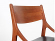 Mid-Century Modern scandinavian set of 4 chairs in teak by Vestervig Eriksen