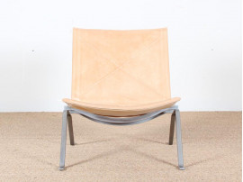 Mid-Century Modern scandinavian pair of PK 22 by Poul Kjaerholm for Kold Christiansen 