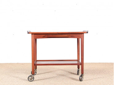 Mid-Century Modern scandinavian serving cart in teck