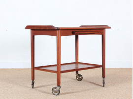 Mid-Century Modern scandinavian serving cart in teck