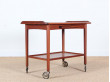 Mid-Century Modern scandinavian serving cart in teck